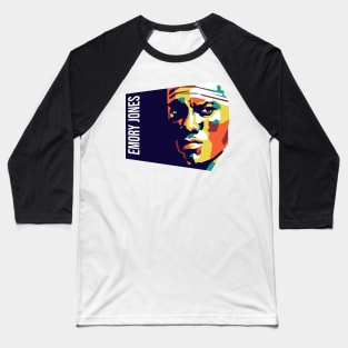 Emory Jones On WPAP style Baseball T-Shirt